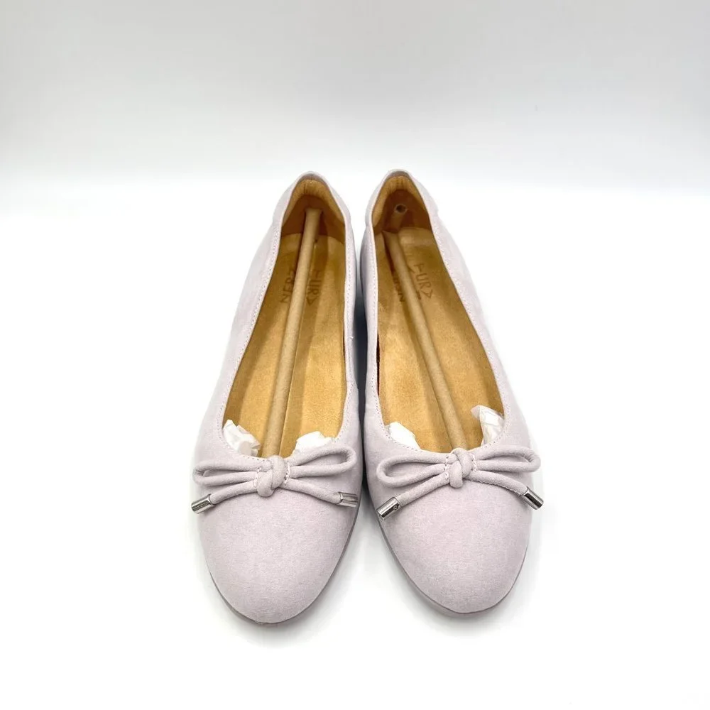 Naturalizer Size 7.5 Vivienne Lilac‎ Lavender Light Purple Ballet Flats Shoes